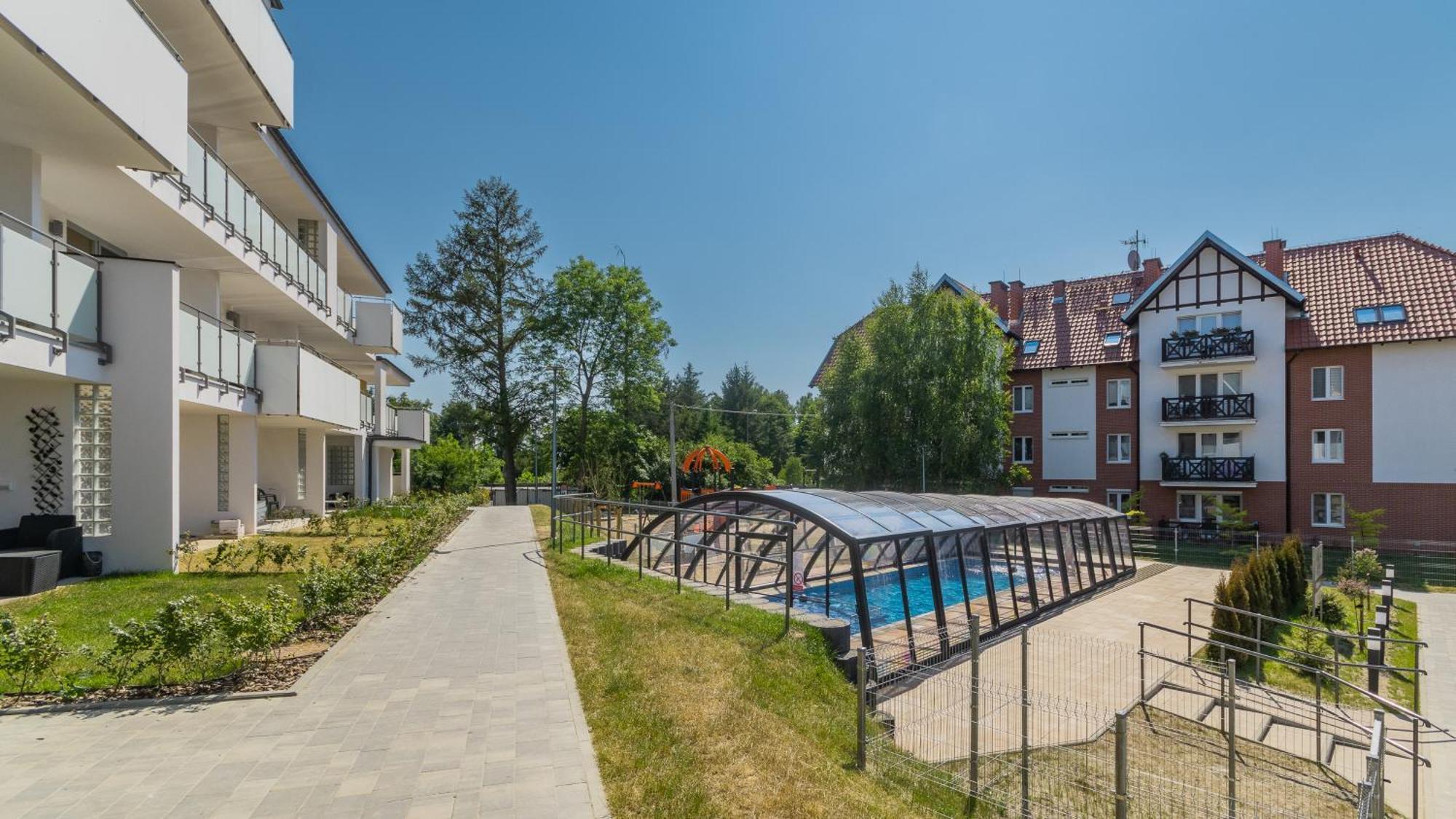 Apartamenty Sun & Snow Baltic Garden Z Basenem I Placem Zabaw Sztutowo Buitenkant foto